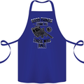 Those Who Bait Fishing Fisherman Funny Cotton Apron 100% Organic Royal Blue