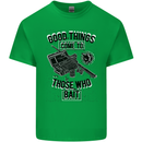 Those Who Bait Fishing Fisherman Funny Kids T-Shirt Childrens Irish Green