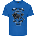 Those Who Bait Fishing Fisherman Funny Kids T-Shirt Childrens Royal Blue