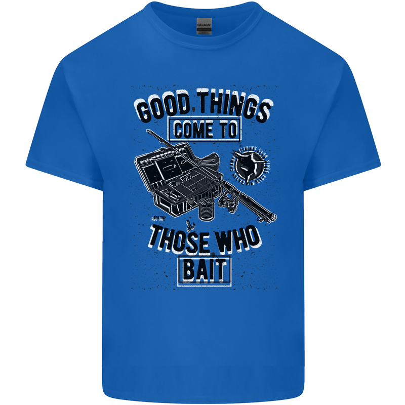 Those Who Bait Fishing Fisherman Funny Kids T-Shirt Childrens Royal Blue