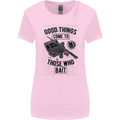Those Who Bait Fishing Fisherman Funny Womens Wider Cut T-Shirt Light Pink
