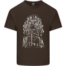 Thrones of Vendetta Funny Parody Mens Cotton T-Shirt Tee Top Dark Chocolate