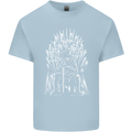 Thrones of Vendetta Funny Parody Mens Cotton T-Shirt Tee Top Light Blue