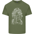 Thrones of Vendetta Funny Parody Mens Cotton T-Shirt Tee Top Military Green
