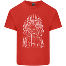 Thrones of Vendetta Funny Parody Mens Cotton T-Shirt Tee Top Red