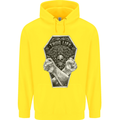 Thug Life Skulls Childrens Kids Hoodie Yellow