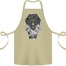 Thug Life Skulls Cotton Apron 100% Organic Khaki