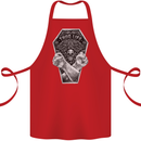 Thug Life Skulls Cotton Apron 100% Organic Red
