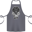 Thug Life Skulls Cotton Apron 100% Organic Steel