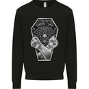 Thug Life Skulls Kids Sweatshirt Jumper Black