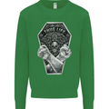 Thug Life Skulls Kids Sweatshirt Jumper Irish Green