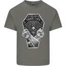 Thug Life Skulls Kids T-Shirt Childrens Charcoal