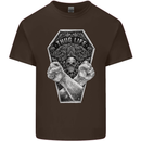 Thug Life Skulls Kids T-Shirt Childrens Chocolate