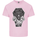 Thug Life Skulls Kids T-Shirt Childrens Light Pink