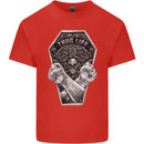 Thug Life Skulls Kids T-Shirt Childrens Red