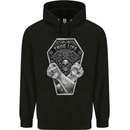 Thug Life Skulls Mens 80% Cotton Hoodie Black