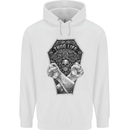 Thug Life Skulls Mens 80% Cotton Hoodie White