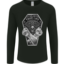 Thug Life Skulls Mens Long Sleeve T-Shirt Black