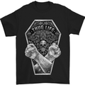 Thug Life Skulls Mens T-Shirt Cotton Gildan Black