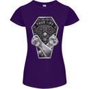 Thug Life Skulls Womens Petite Cut T-Shirt Purple