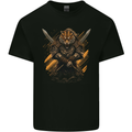 Tiger Warrior Fantasy MMA Martial Arts Kids T-Shirt Childrens Black