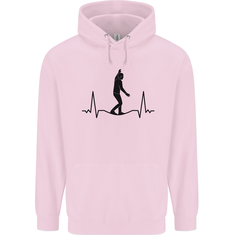 Tightrope Walking Walker Funambulism Childrens Kids Hoodie Light Pink