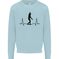 Tightrope Walking Walker Funambulism Kids Sweatshirt Jumper Light Blue