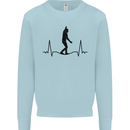 Tightrope Walking Walker Funambulism Kids Sweatshirt Jumper Light Blue