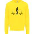 Tightrope Walking Walker Funambulism Kids Sweatshirt Jumper Yellow