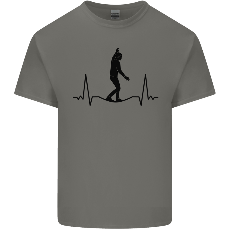 Tightrope Walking Walker Funambulism Kids T-Shirt Childrens Charcoal