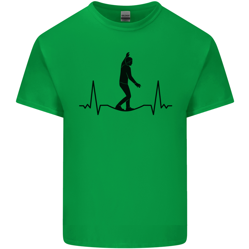 Tightrope Walking Walker Funambulism Kids T-Shirt Childrens Irish Green