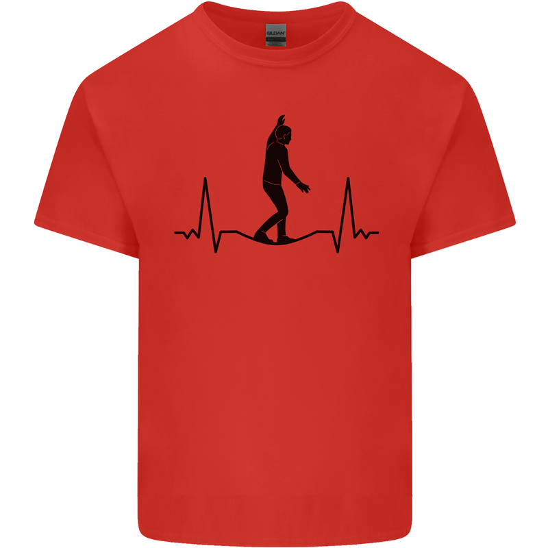 Tightrope Walking Walker Funambulism Kids T-Shirt Childrens Red