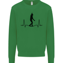 Tightrope Walking Walker Funambulism Mens Sweatshirt Jumper Irish Green