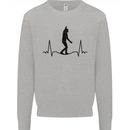 Tightrope Walking Walker Funambulism Mens Sweatshirt Jumper Sports Grey