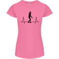 Tightrope Walking Walker Funambulism Womens Petite Cut T-Shirt Azalea