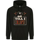 Till I collapse Gym Training Bodybuilding Childrens Kids Hoodie Black