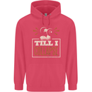 Till I collapse Gym Training Bodybuilding Childrens Kids Hoodie Heliconia