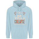 Till I collapse Gym Training Bodybuilding Childrens Kids Hoodie Light Blue