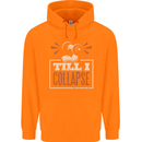Till I collapse Gym Training Bodybuilding Childrens Kids Hoodie Orange