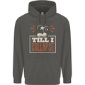 Till I collapse Gym Training Bodybuilding Childrens Kids Hoodie Storm Grey