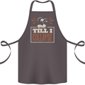 Till I collapse Gym Training Bodybuilding Cotton Apron 100% Organic Dark Grey