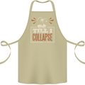 Till I collapse Gym Training Bodybuilding Cotton Apron 100% Organic Khaki