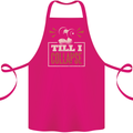 Till I collapse Gym Training Bodybuilding Cotton Apron 100% Organic Pink