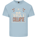 Till I collapse Gym Training Bodybuilding Kids T-Shirt Childrens Light Blue