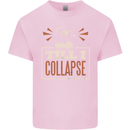 Till I collapse Gym Training Bodybuilding Kids T-Shirt Childrens Light Pink