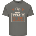 Till I collapse Gym Training Bodybuilding Mens Cotton T-Shirt Tee Top Charcoal