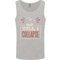 Till I collapse Gym Training Bodybuilding Mens Vest Tank Top Sports Grey