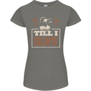 Till I collapse Gym Training Bodybuilding Womens Petite Cut T-Shirt Charcoal