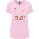 Till I collapse Gym Training Bodybuilding Womens Wider Cut T-Shirt Light Pink
