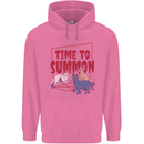 Time to Summon Cats Let's Summon Demons Childrens Kids Hoodie Azalea